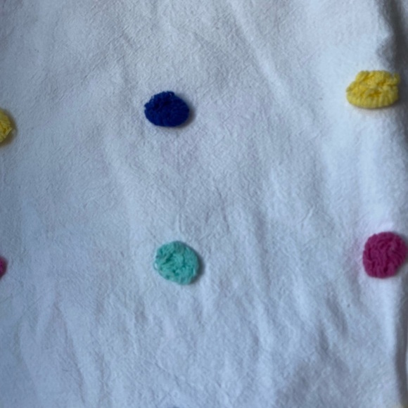 Pottery Barn Teen Twin Colorful Polka Dot Duvet Cover - Picture 2 of 6